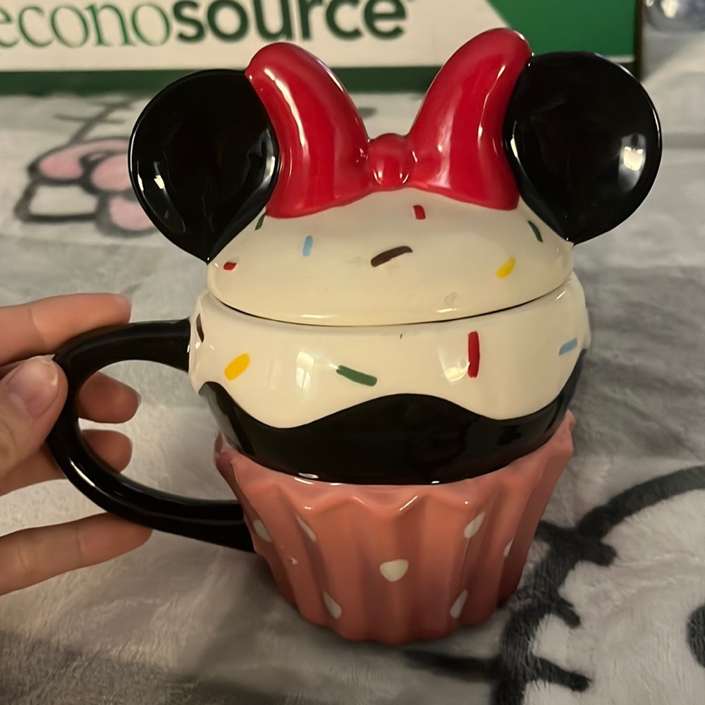 Minnie Mouse Cupcake Mug